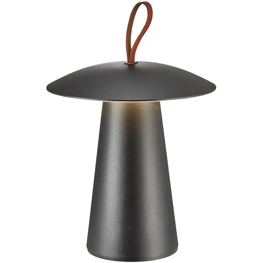 NORDLUX Tischlampe Ara Schwarz Aluminium B 19.7 cm H 29.2 cm - Tischlampe