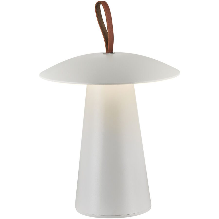 NORDLUX Tischlampe Ara Weiss Aluminium B 19.7 cm H 29.2 cm - Tischlampe