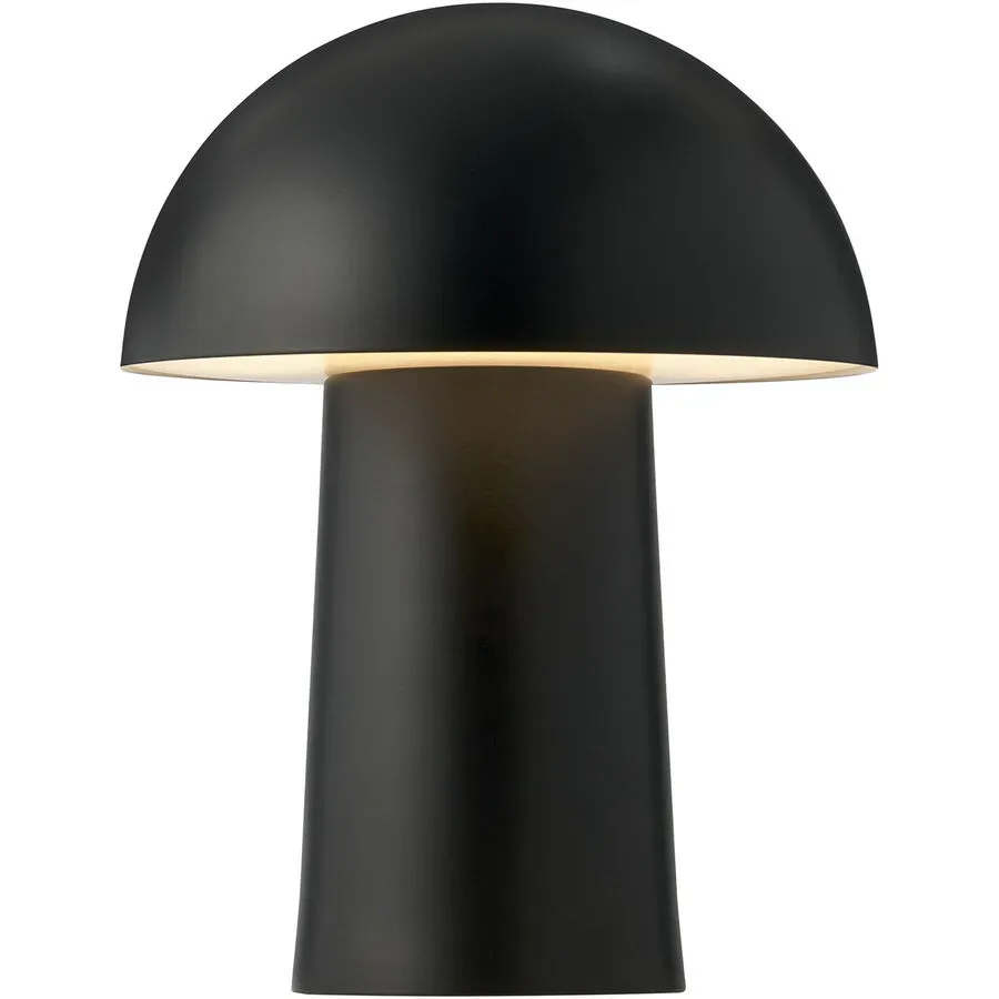 NORDLUX Tischlampe Faye Schwarz Metall B 17.3 H 22 cm - Tischlampe