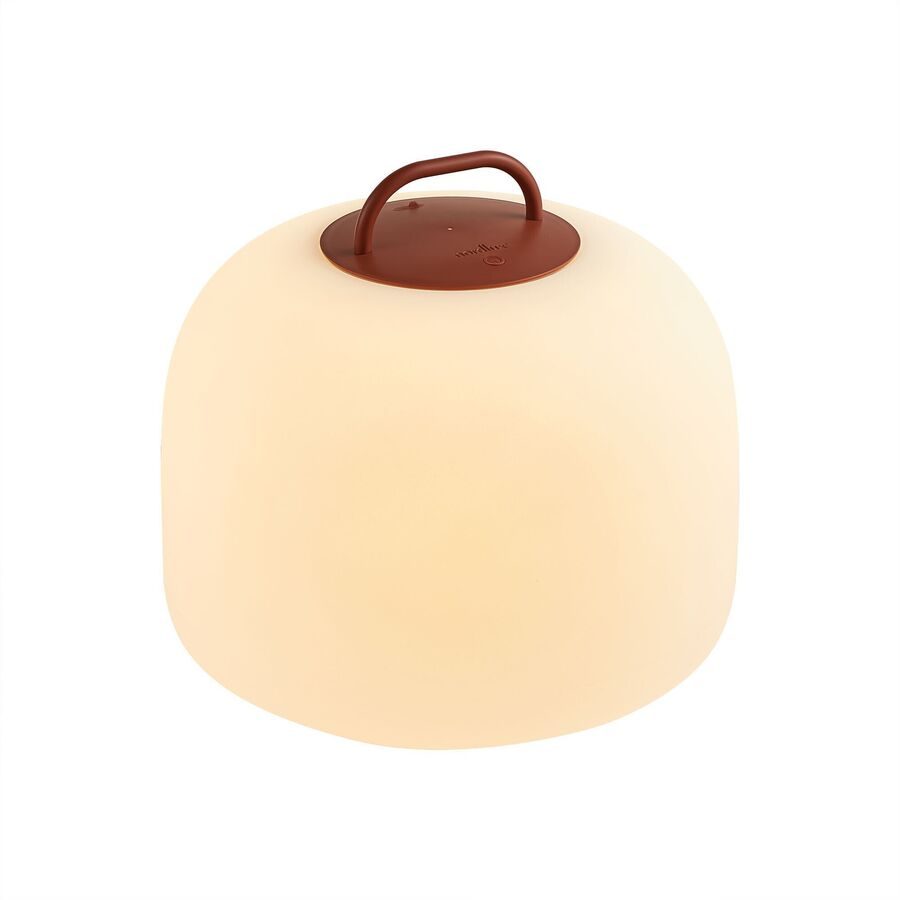 NORDLUX Tischlampe Kettle Rot Kunststoff B 36 cm H 30.8 cm - Material: Plastik - Tischlampe
