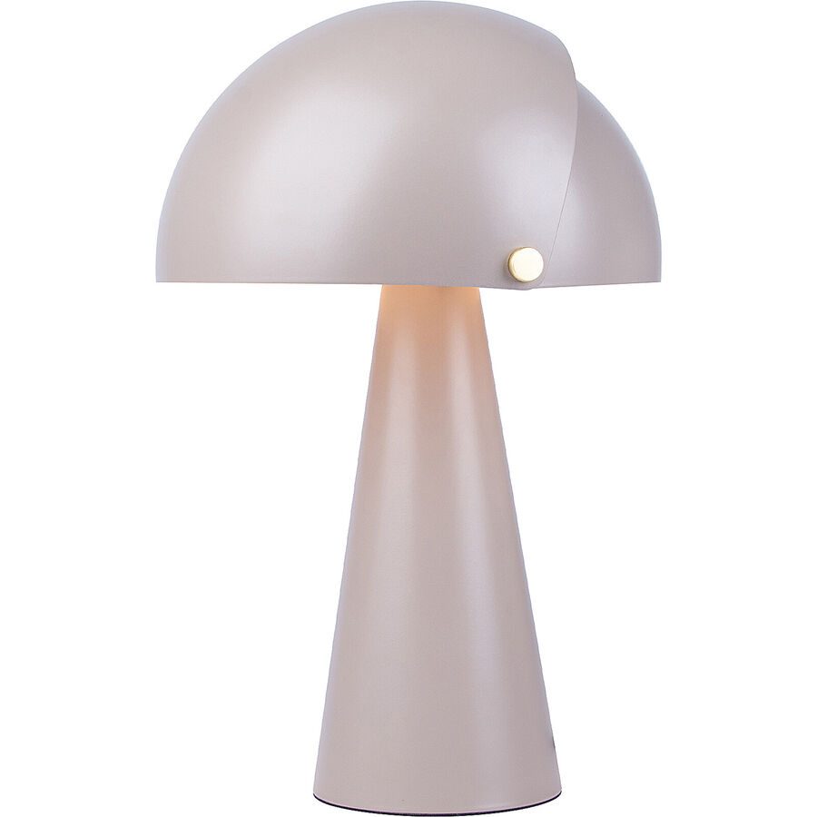 NORDLUX Tischlampe Align Braun Metall B 22 cm H 33.5 cm - Tischlampe