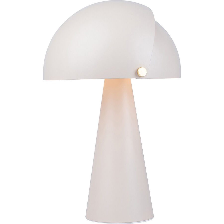 NORDLUX Tischlampe Align Beige Metall B 22 cm H 33.5 cm - Tischlampe