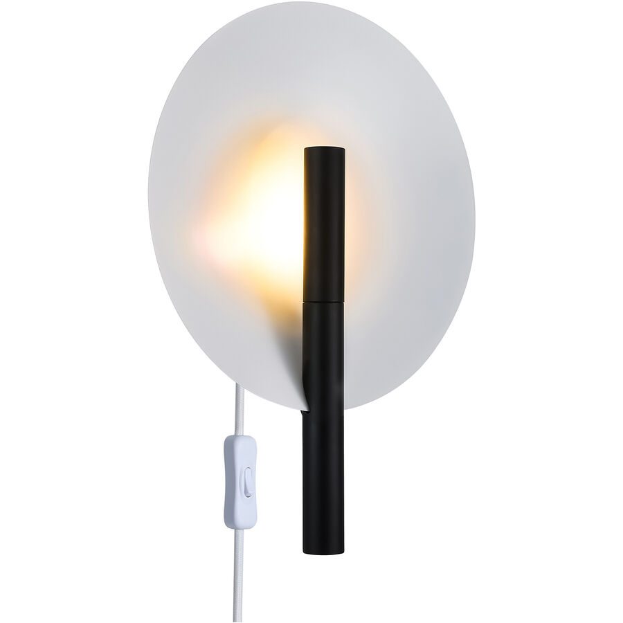 NORDLUX Wandlampe Furiko Schwarz Metall B 31.6 cm H 42.3 cm - Wandlampe