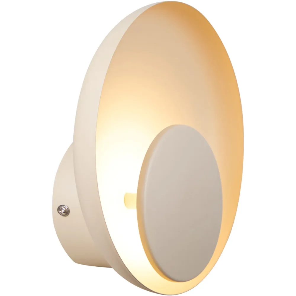 NORDLUX Wandlampe Marsi Beige Metall B 21 H 21 cm - Wandlampe
