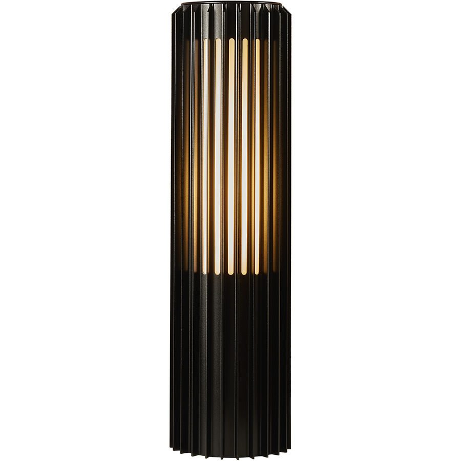 NORDLUX Aussenlampe Aludra Schwarz Aluminium B 12.4 cm H 45.4 cm - Aussenlampe