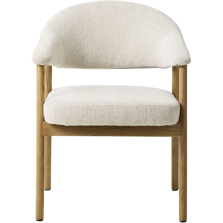 Stuhl 2er-Set Etan Beige Polyester/Holz B 63 cm - Farbe: Nature - Stuhl 2er-Set