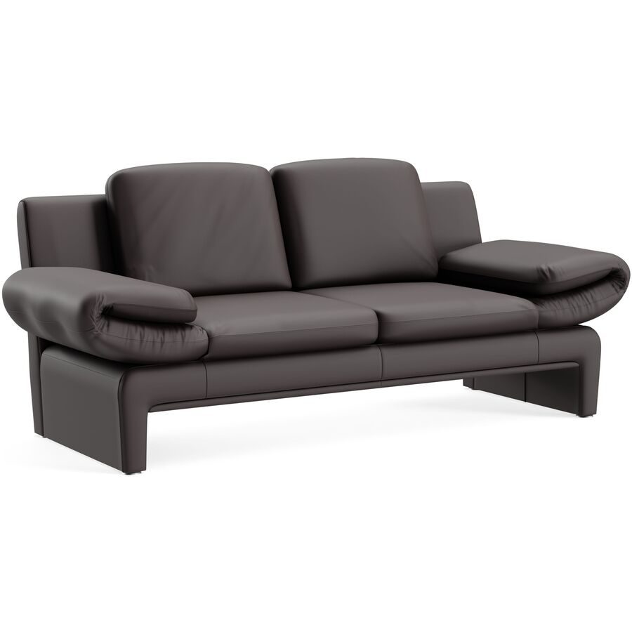 Sofa Astra Braun Stoff B 271 T 156 cm - Farbe: Touch - 821 espresso - Möbel Konfigurator: Traummöbel individuell zusammenstellen