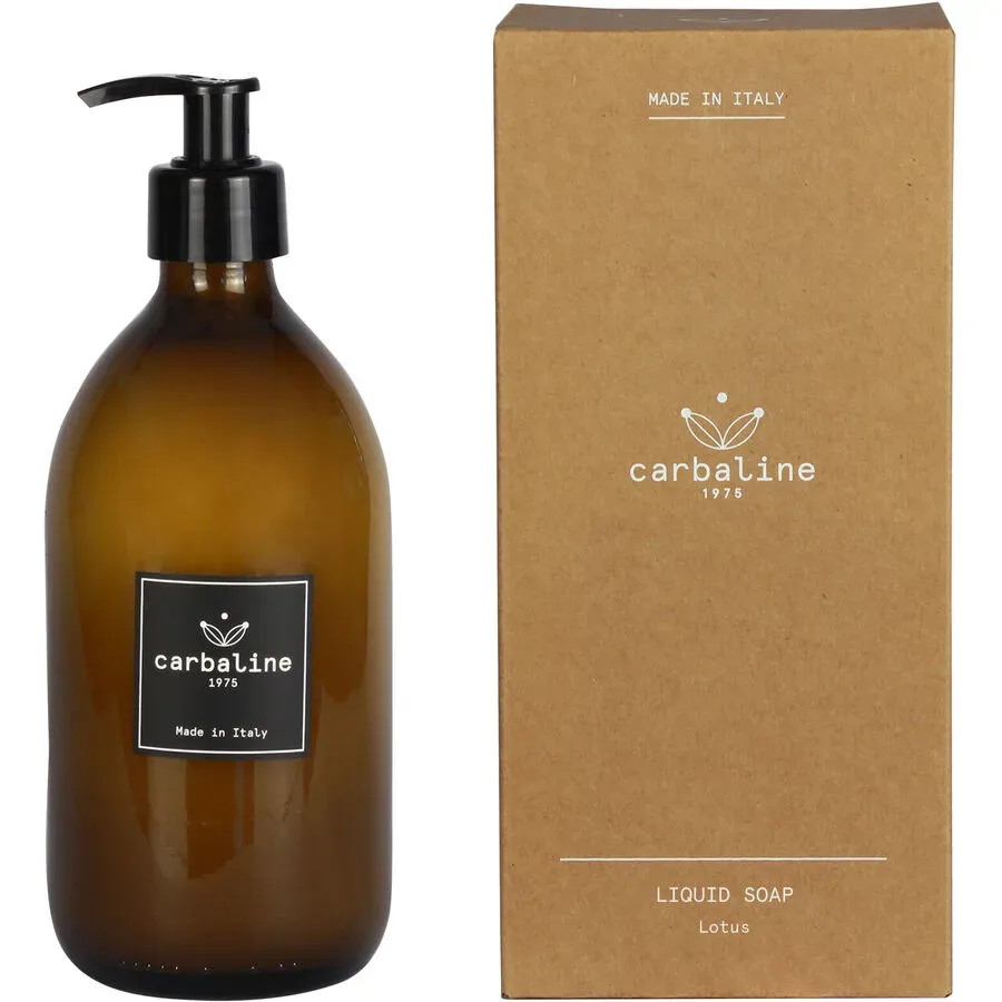 Handseife Carbaline Lotus 500ml - Farbe: braun - Material: Glas