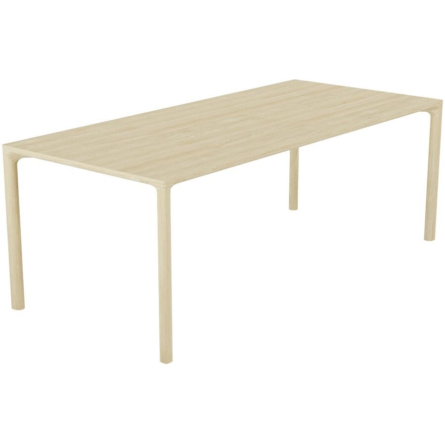 Esstisch Massivo Braun Holz B 200 cm - Farbe: Asteiche geölt - Möbel Konfigurator: Traummöbel individuell zusammenstellen - Esstisch