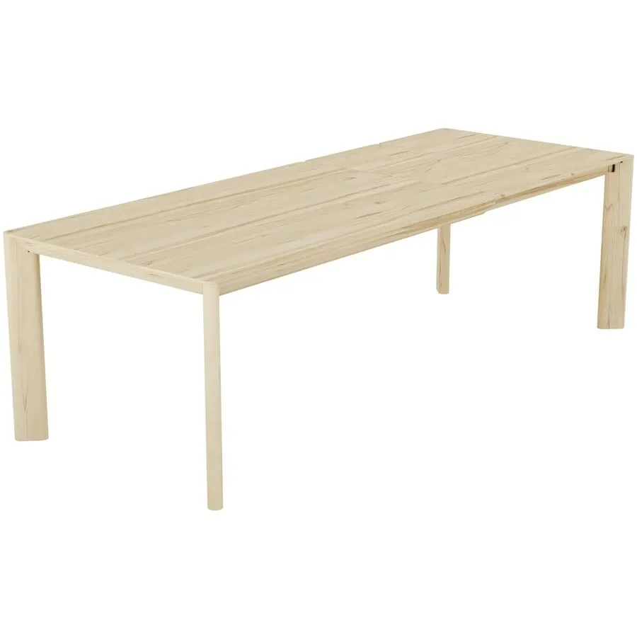 Esstisch ausziehbar Massivo Braun Holz B 160 cm Ausziehbar - Farbe: Kernbuche geölt - Möbel Konfigurator: Traummöbel individuell zusammenstellen -
