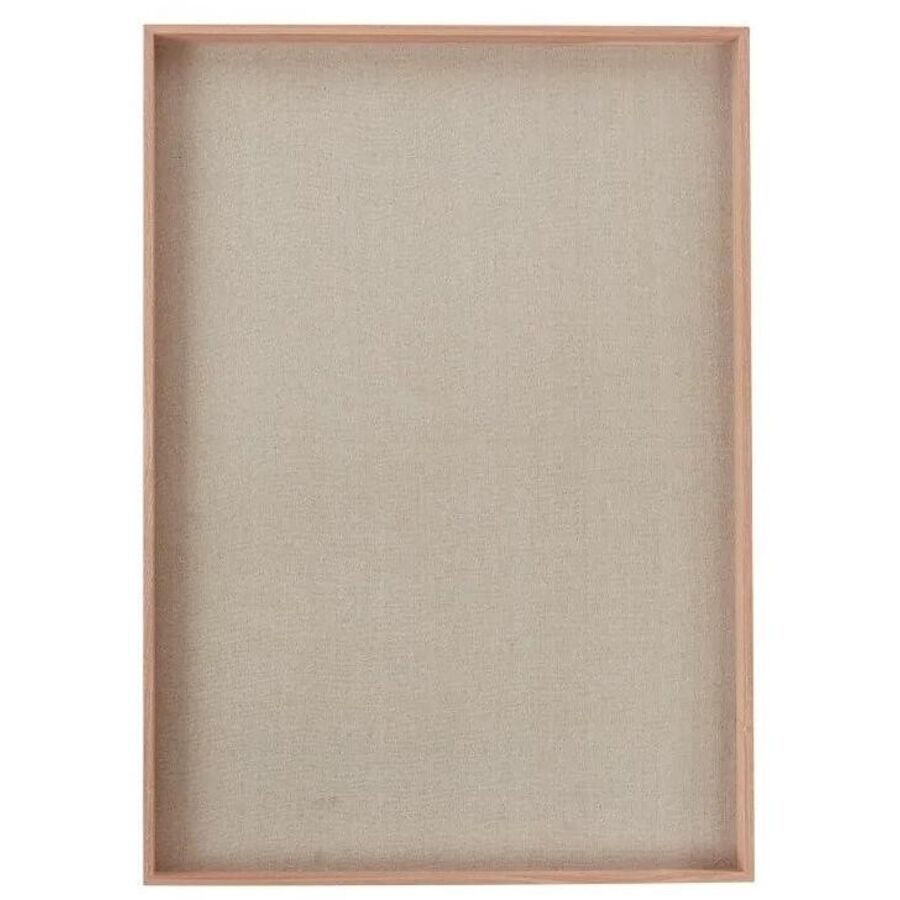 Pinnwand OYOY Beige Baumwolle/Kork B 55 H 78 cm - Farbe: Nature - Organizer