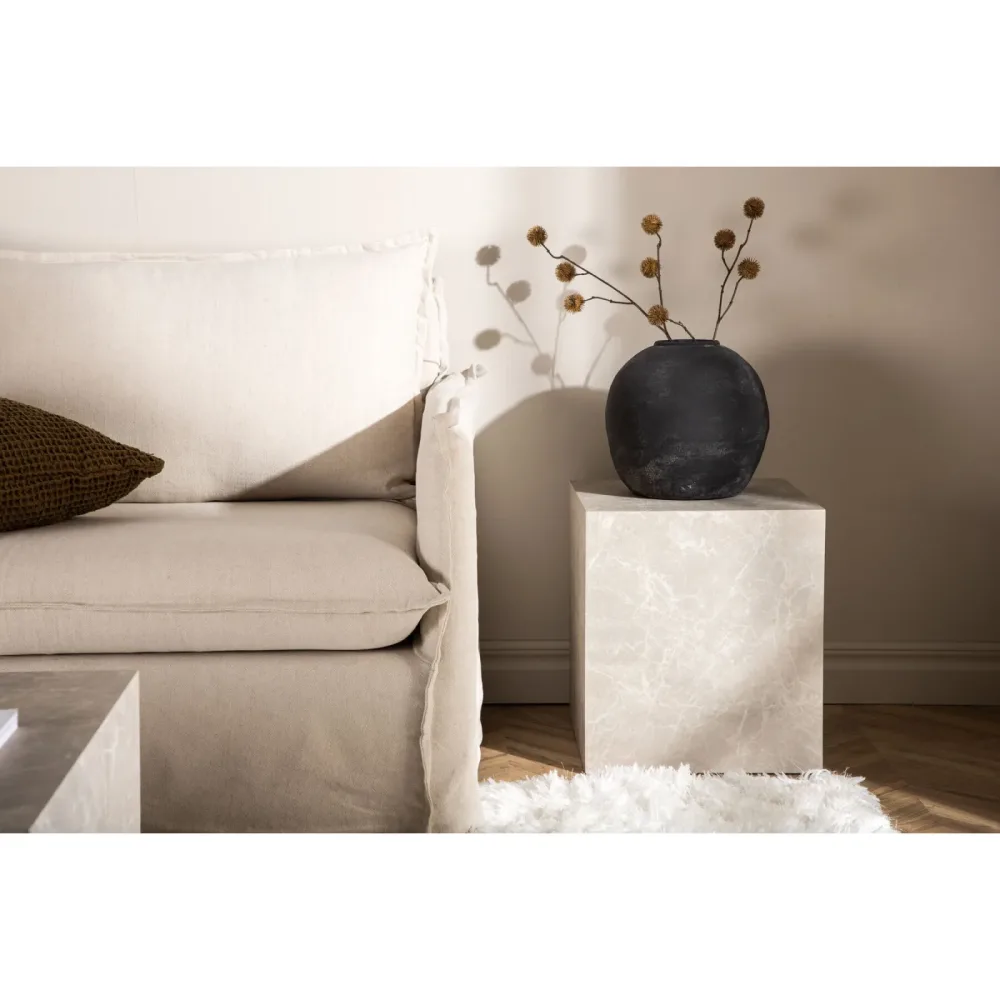 Salontisch Yalar Beige MDF B 40 cm - Salontisch