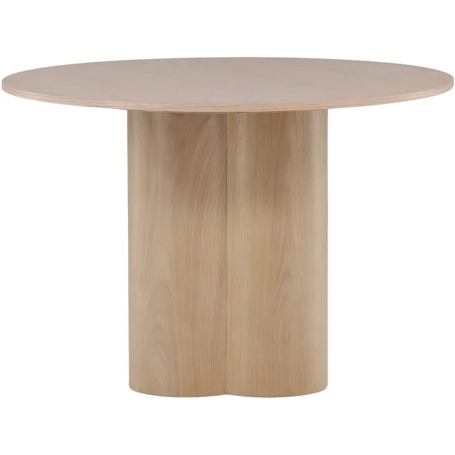 Esstisch Olav Braun Holz B 110 cm - Farbe: Hellbraun - Material: Eiche - Esstisch