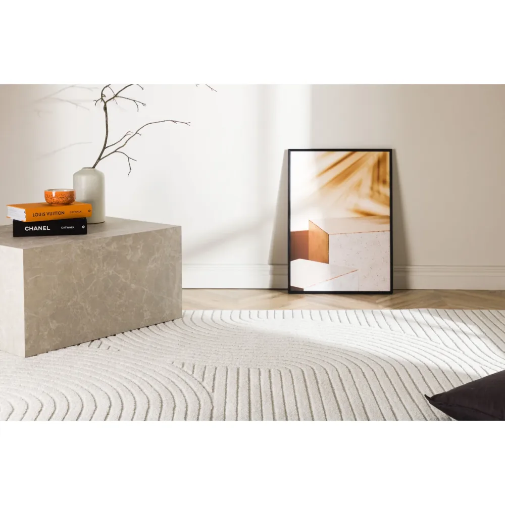 Teppich Vendor Weiss Polypropylen B 290 T 200 cm - Teppich