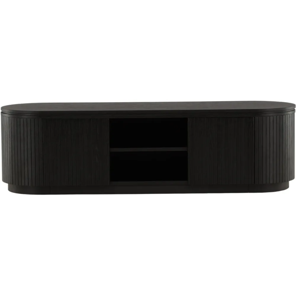 Lowboard Altus Schwarz MDF B 160 T 48 cm - Lowboard