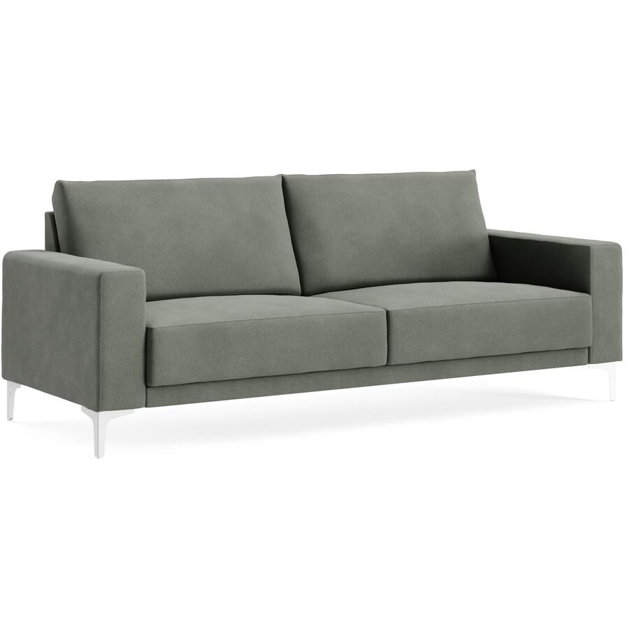 Sofa Bivio Grün Stoff B 214 T 88 cm - Farbe: OSAKA - 13 khaki - Möbel Konfigurator: Traummöbel individuell zusammenstellen - Sofa