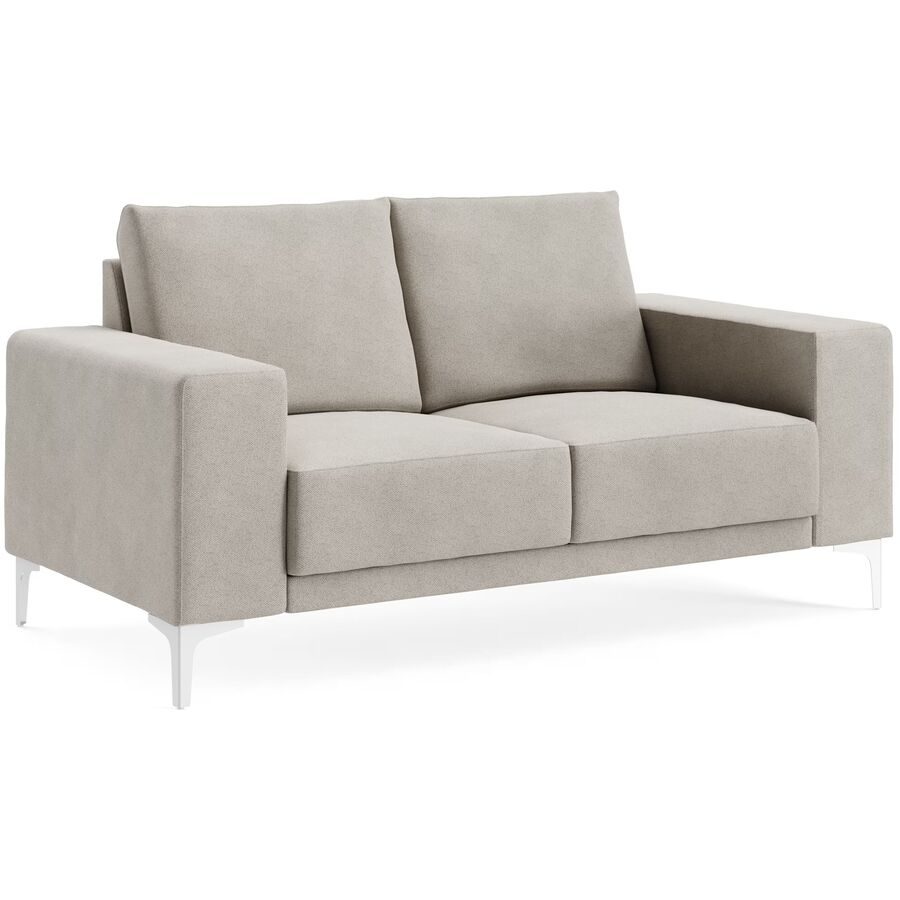 Sofa Bivio Braun Stoff B 164 T 88 cm - Farbe: BROOKLYN - 9 cappuccino - Möbel Konfigurator: Traummöbel individuell zusammenstellen - Sofa