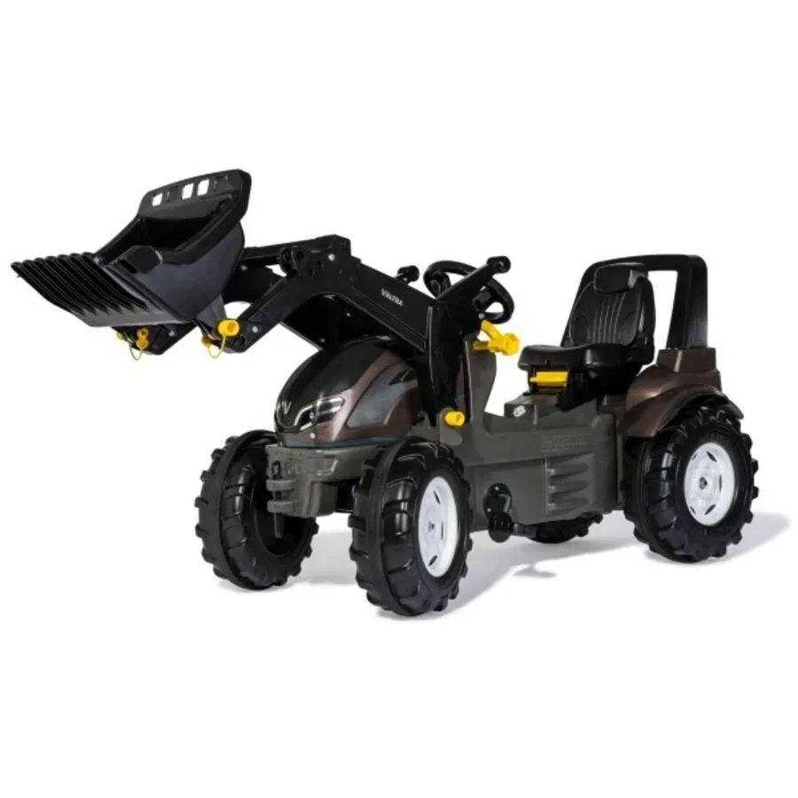 RollyFarmtrac Valtra Rolly Toys Braun/Schwarz Kunststoff - Trettraktor