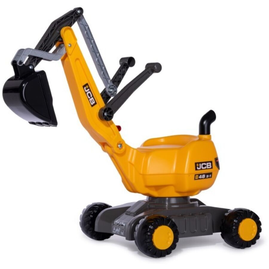 RollyDigger JCB Rolly Toys Gelb Kunststoff - Farbe: gelb/schwarz - Trettraktor