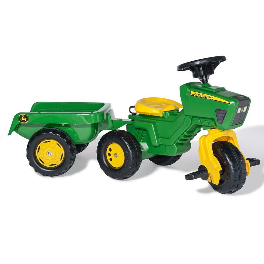 rolly®toys rollyTrac John Deere mit rollyKid Trailer und rollySoundwheel 052769