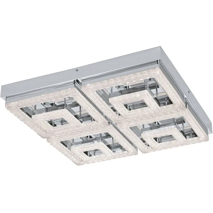 Deckenlampe LED FRADELO 52cm 46.5W chrom