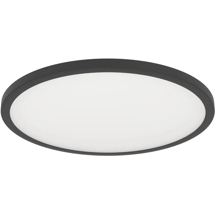 Deckenlampe Sarsina-Z Schwarz 4300 lm Dimmbar B 45 cm