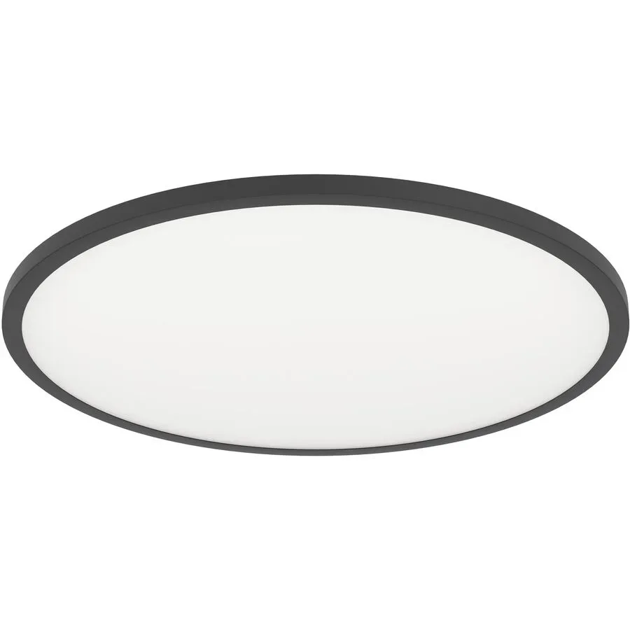 Deckenlampe Sarsina-Z Schwarz 5800 lm Dimmbar B 60 cm