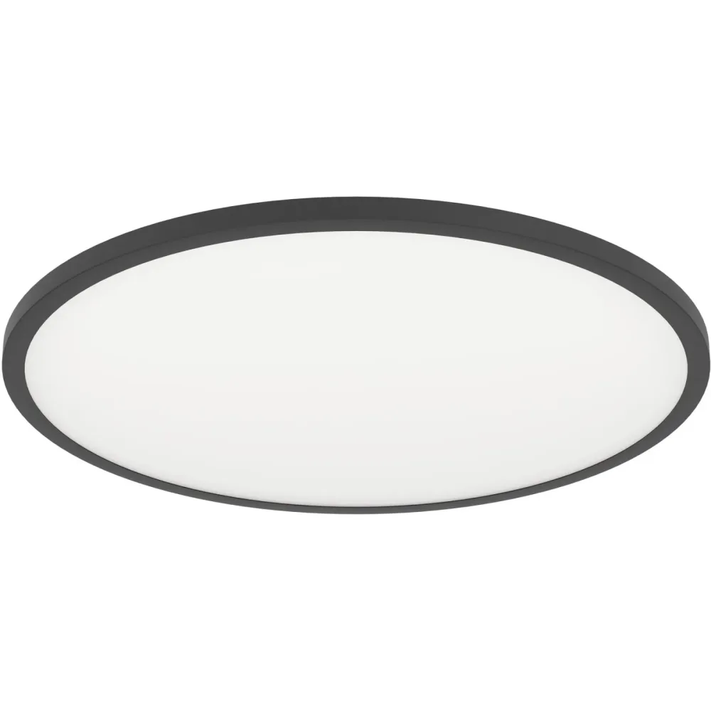 Deckenlampe Sarsina-Z Schwarz 5800 lm Dimmbar B 60 cm
