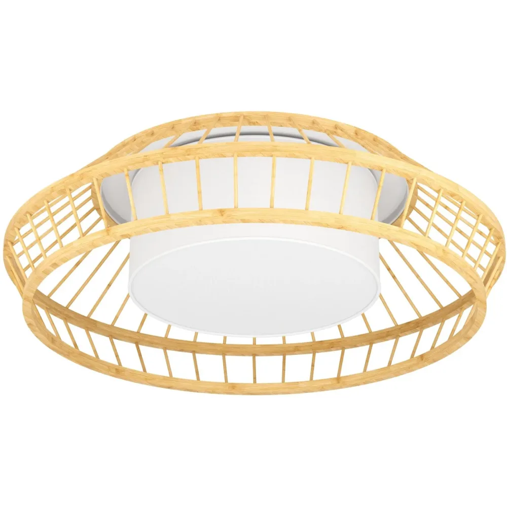 Deckenlampe Yuku-Z Weiss 2600 lm Dimmbar B 46 cm