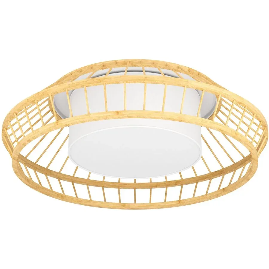 Deckenlampe Yuku-Z Weiss 2600 lm Dimmbar B 46 cm