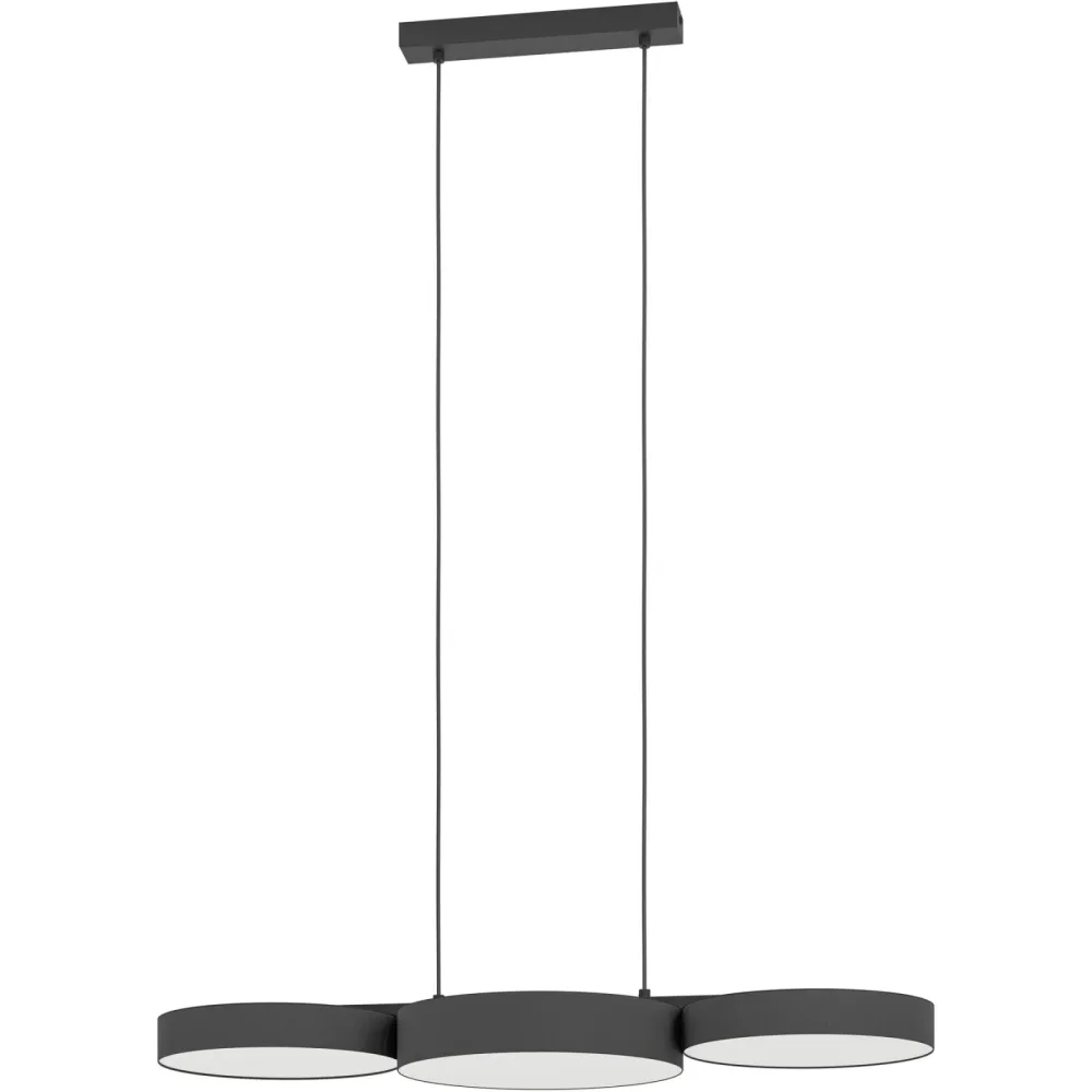 Pendellampe Barbano-Z Schwarz 2550 lm Dimmbar B 30 cm