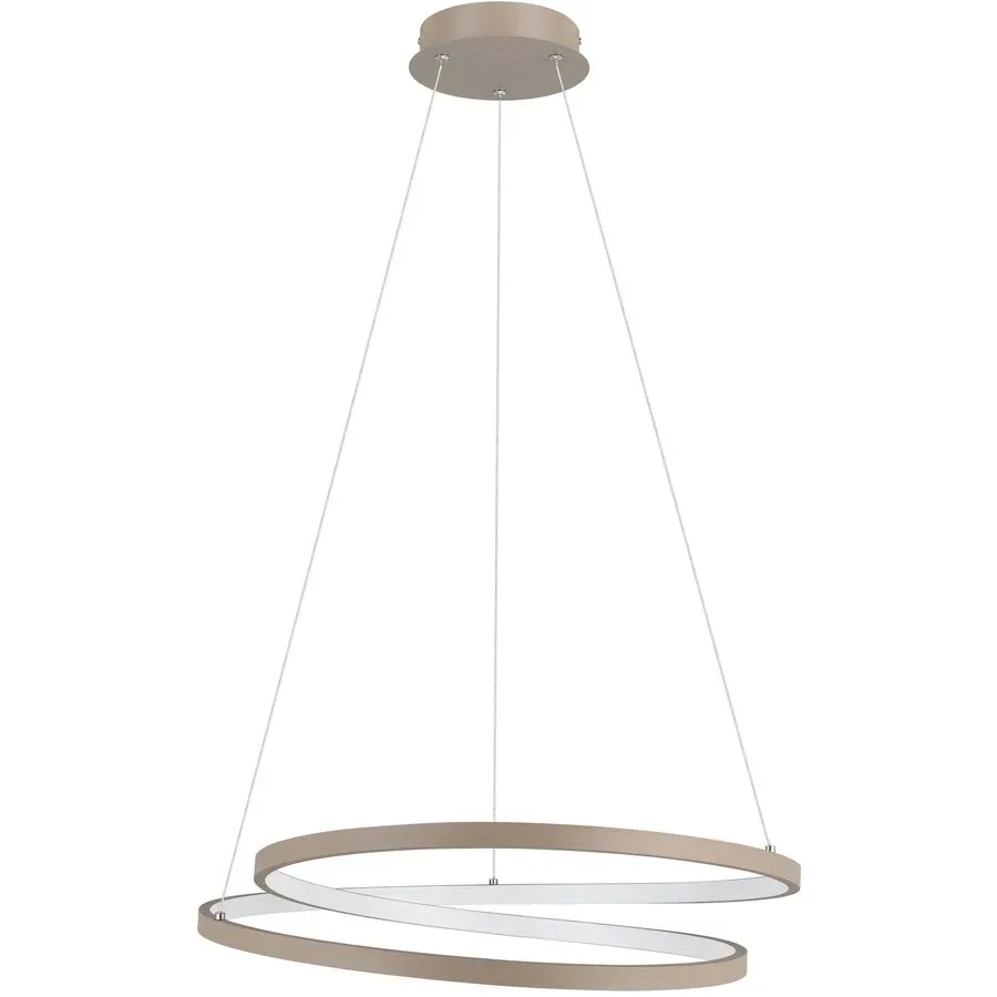 Pendellampe Ruotale Sandfarben 4500 lm B 55 cm