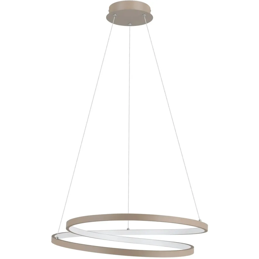 Pendellampe Ruotale Sandfarben 4500 lm B 55 cm