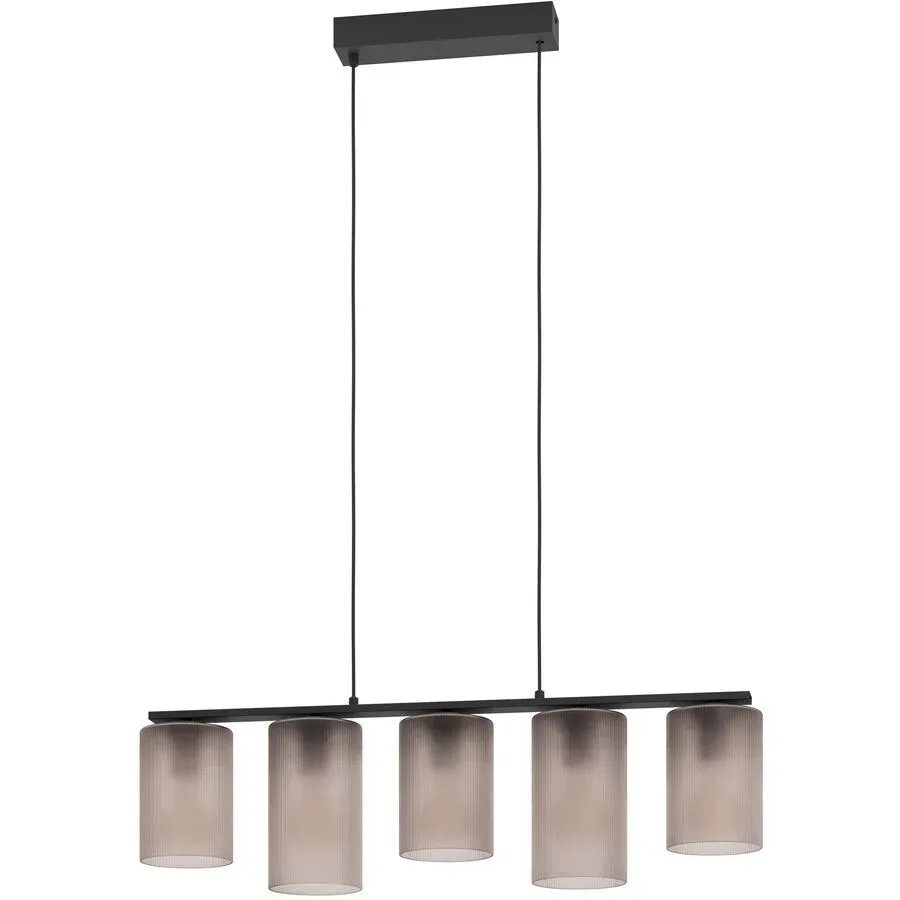 Pendellampe Colomera Schwarz B 12 cm