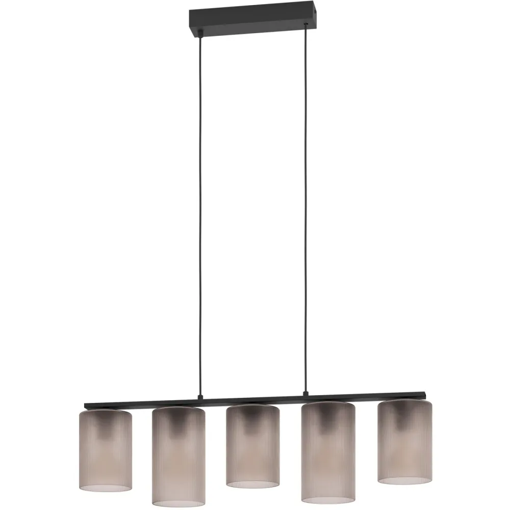 Pendellampe Colomera Schwarz B 12 cm