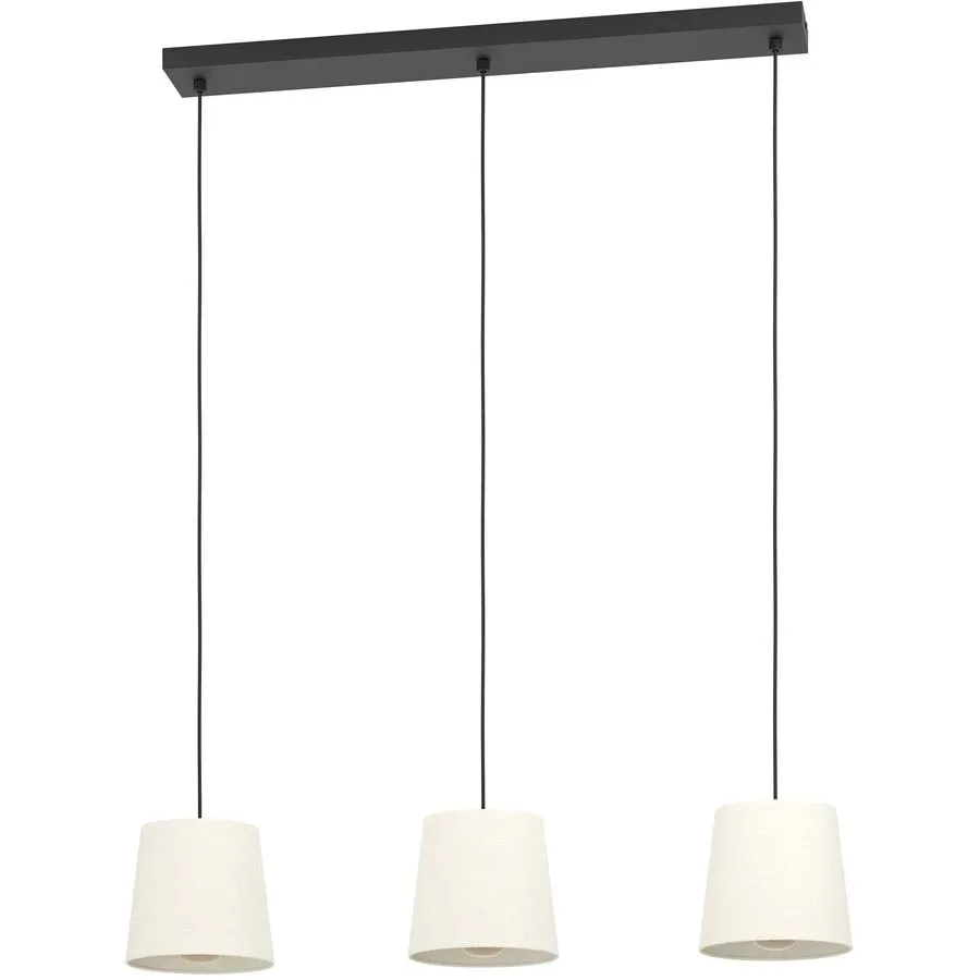 Hängelampe FEBRES LED 88x110cm 60W schwarz