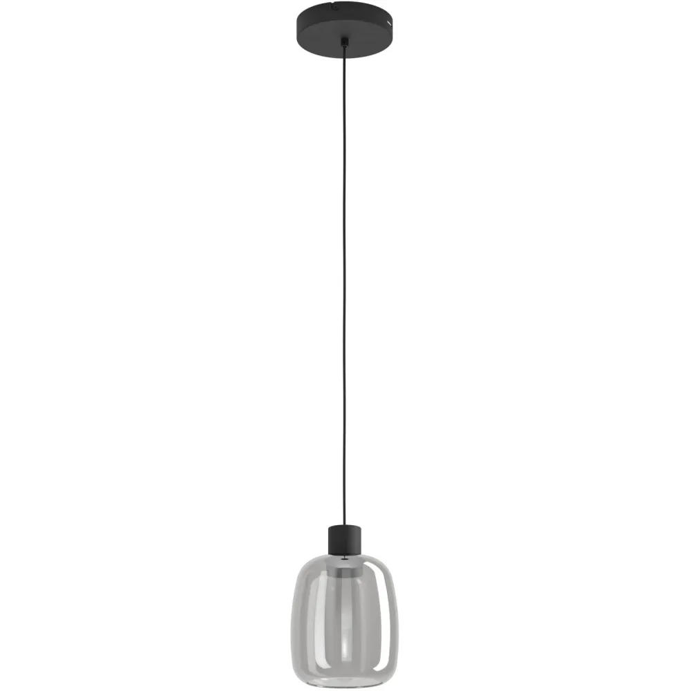 Pendellampe Molochi Schwarz 500 lm Dimmbar B 18 cm