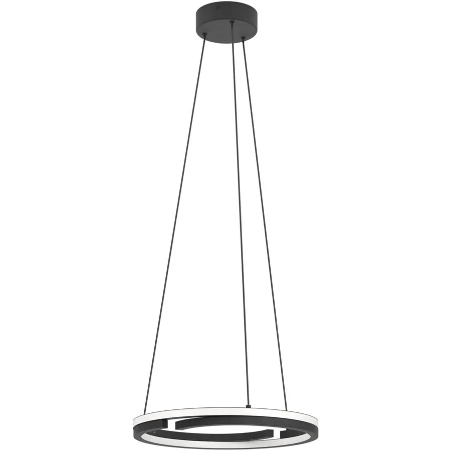 Pendellampe Mezzomonte Schwarz Dimmbar B 48 cm