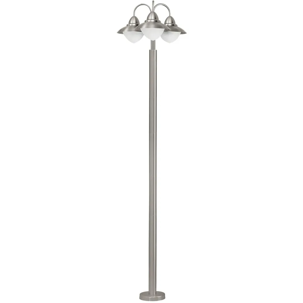 Stehlampe Perth Edelstahl H 220 cm