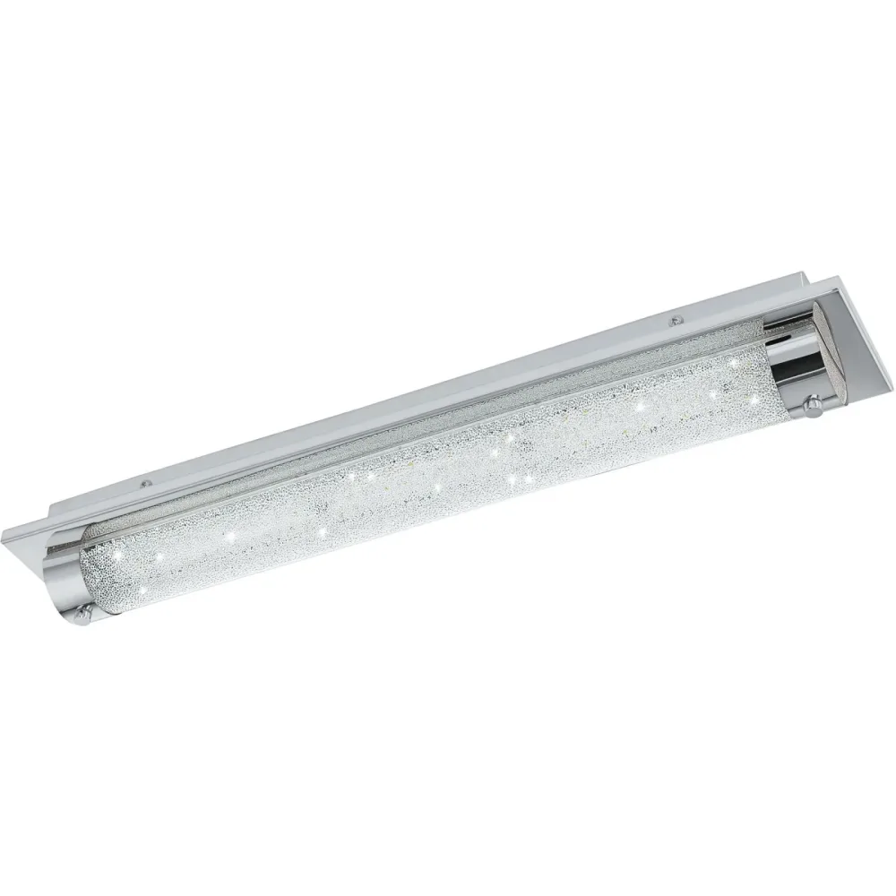 Wandlampe Tolorico Chrom Metall/Glas 2700 lm B 10 cm