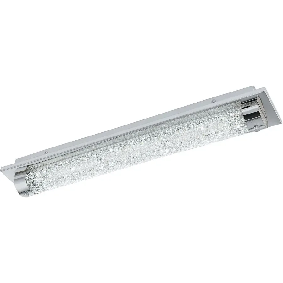 Wandlampe Tolorico Chrom Metall/Glas 2700 lm B 10 cm