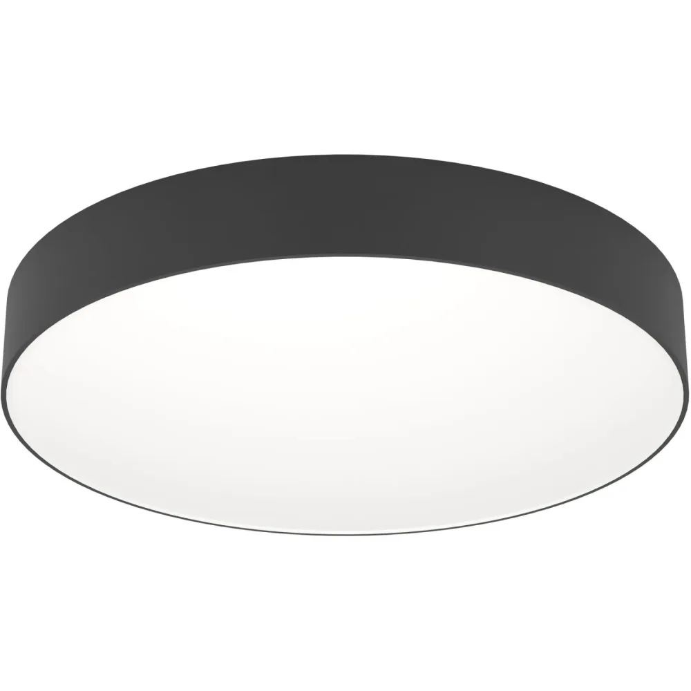 Deckenlampe Gallizzi-Z Schwarz 3500 lm Dimmbar B 49 cm