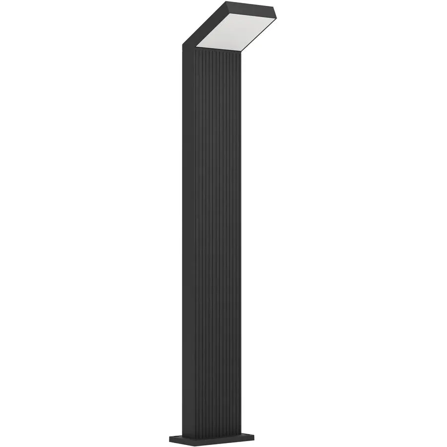 Stehlampe aussen Grottazzolin Schwarz-struktur B 15.5 cm