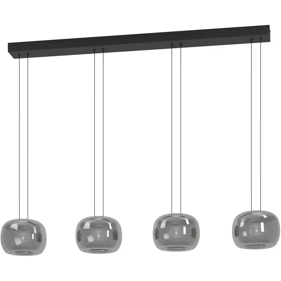 Pendellampe Hortunas Schwarz Dimmbar B 21 cm