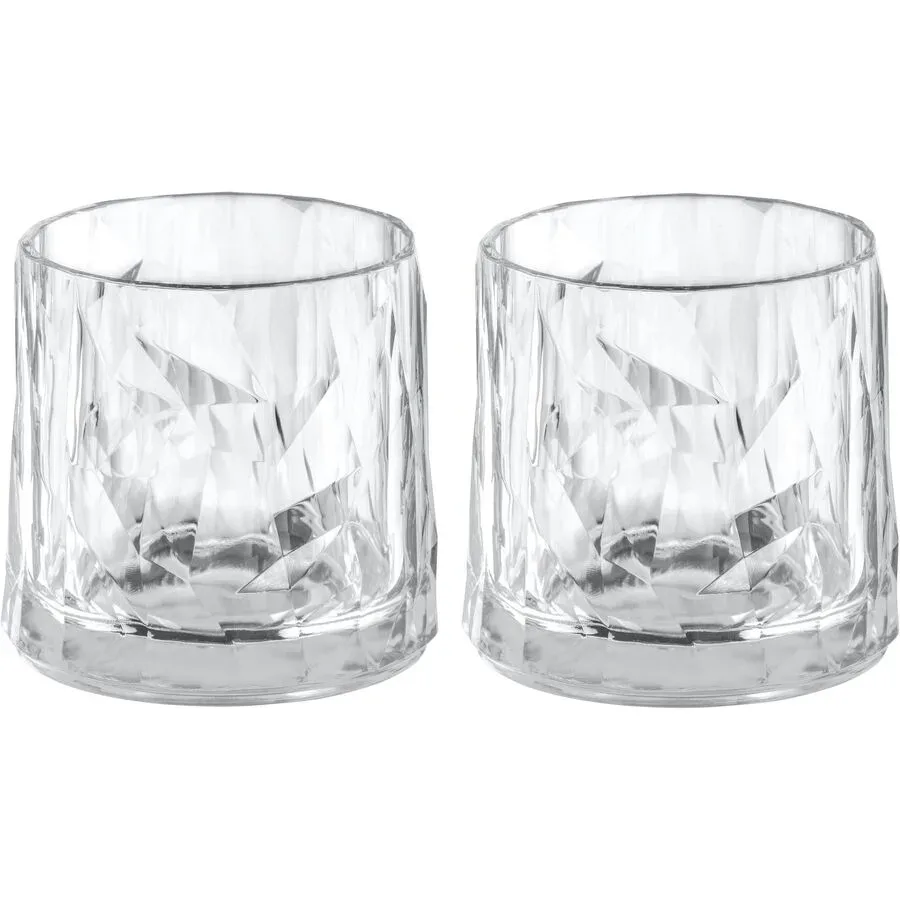 Koziol - Becher, 2 Stück, 250 ml, Transparent