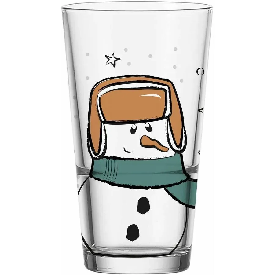 Gläser-Set Leonardo Schneemann Glas H 13.3 cm 6 Stk