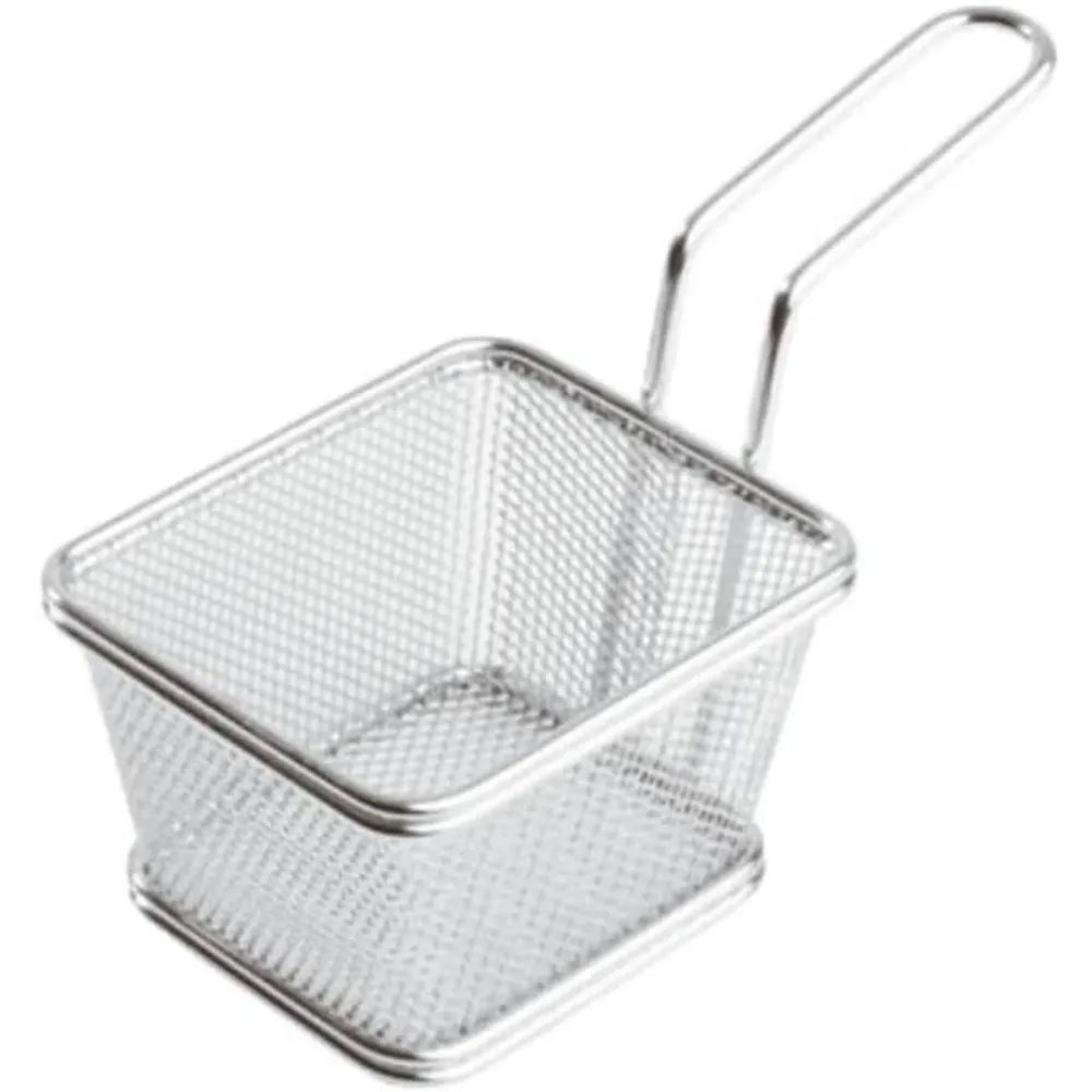 Paderno - Servierkorb Pommes-Frites 1x, One Size, Weiss