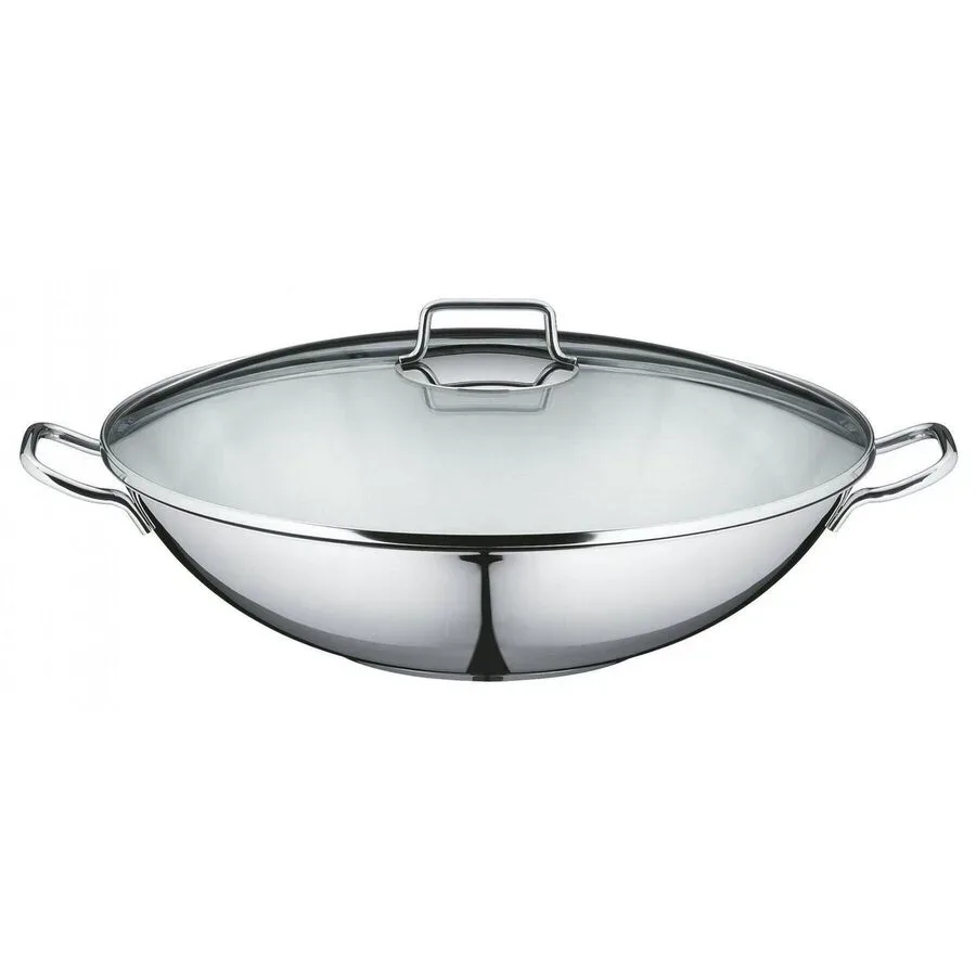 Wmf - Wok Macao, 36cm, Silber