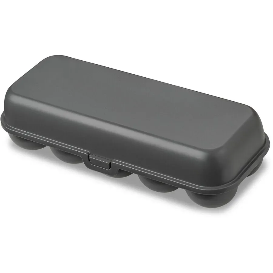 Koziol - Eierbox To Go, One Size, Schwarz