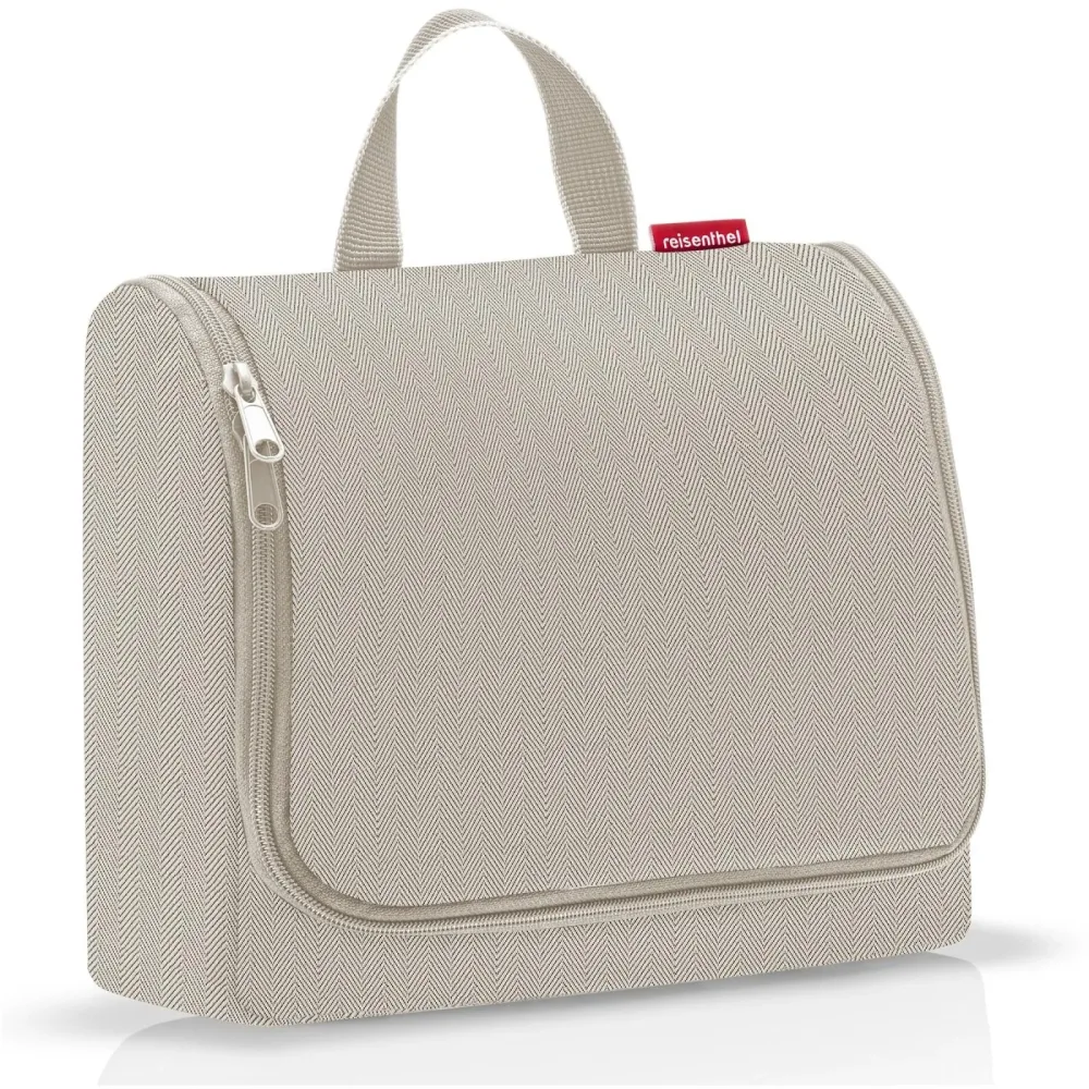 Kulturtasche Reisenthel Herringbone Sand Polyester B 28 H 25 cm